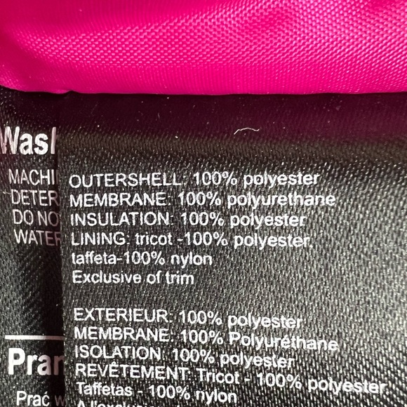 🎯NWOT Burton Twist Bomber Jacket Coat Girls Size Large - Picture 14 of 16